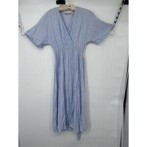 & Other Stories Dress Womens Mid Short Sleeve Flare Ditsy Boho Size 0